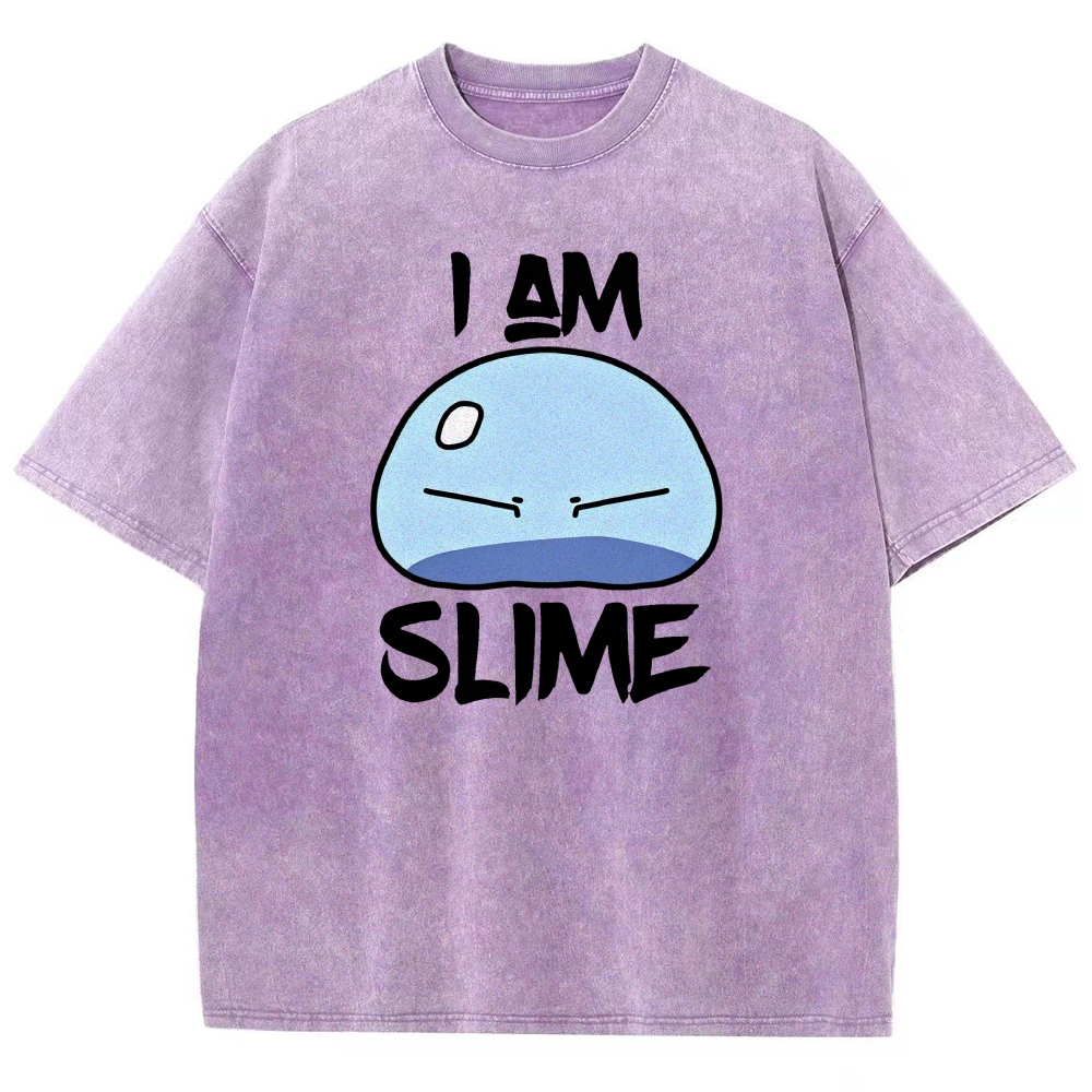 That Time I Got Reincarnated as a Slime Washed T-shirt 2607010718