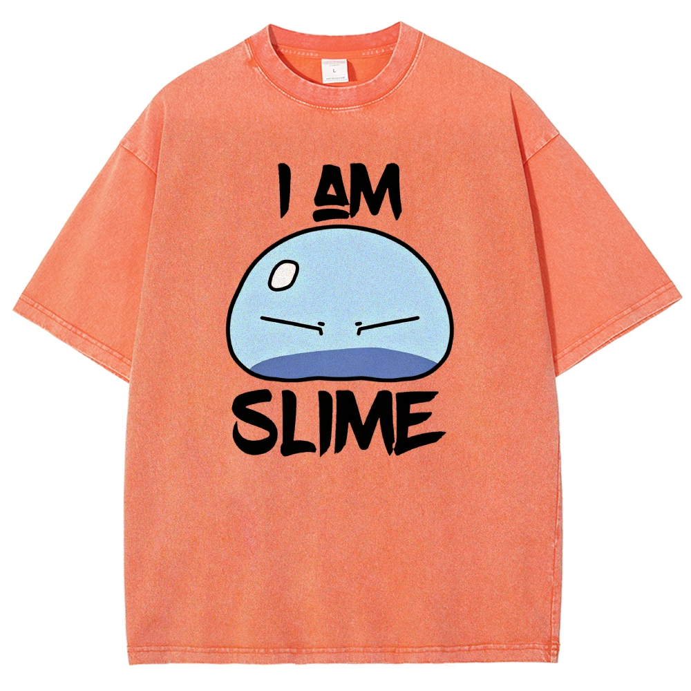 That Time I Got Reincarnated as a Slime Washed T-shirt 2607010718