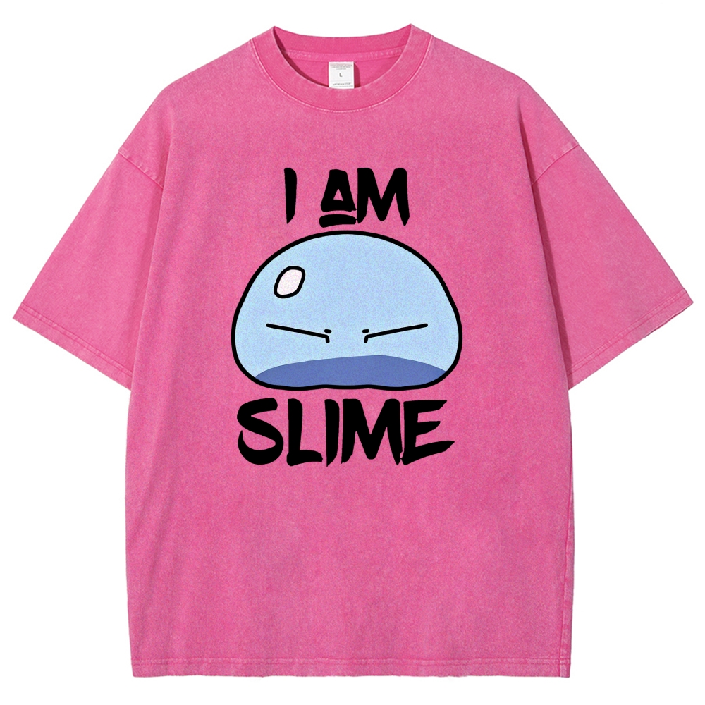 That Time I Got Reincarnated as a Slime Washed T-shirt 2607010718