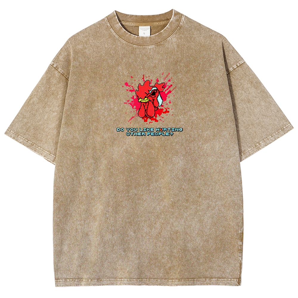HOTLINE MIAMI Washed T-shirt 2607011712