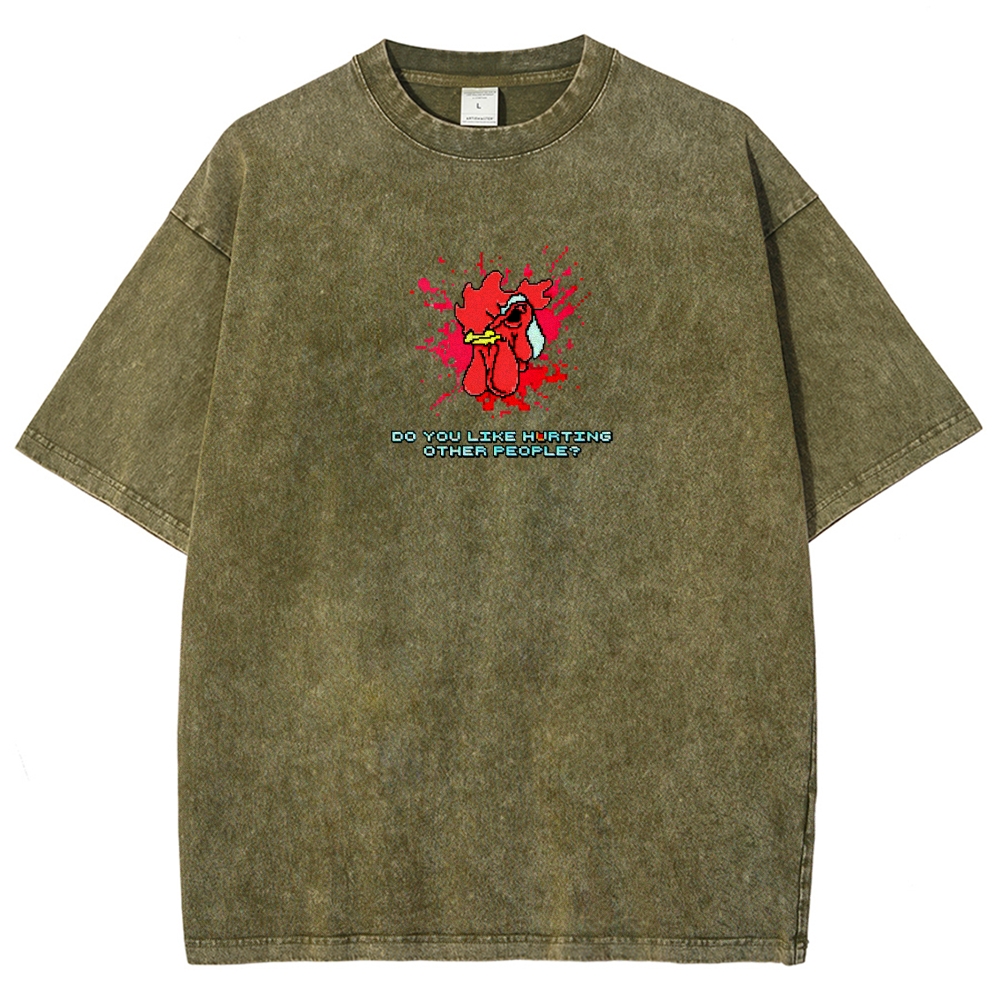 HOTLINE MIAMI Washed T-shirt 2607011712