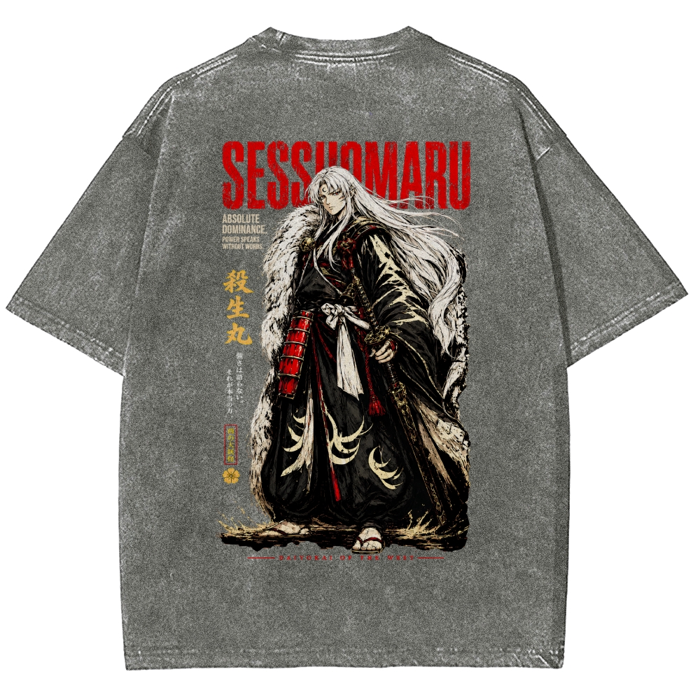 Inuyasha Washed T-shirt 2607013210