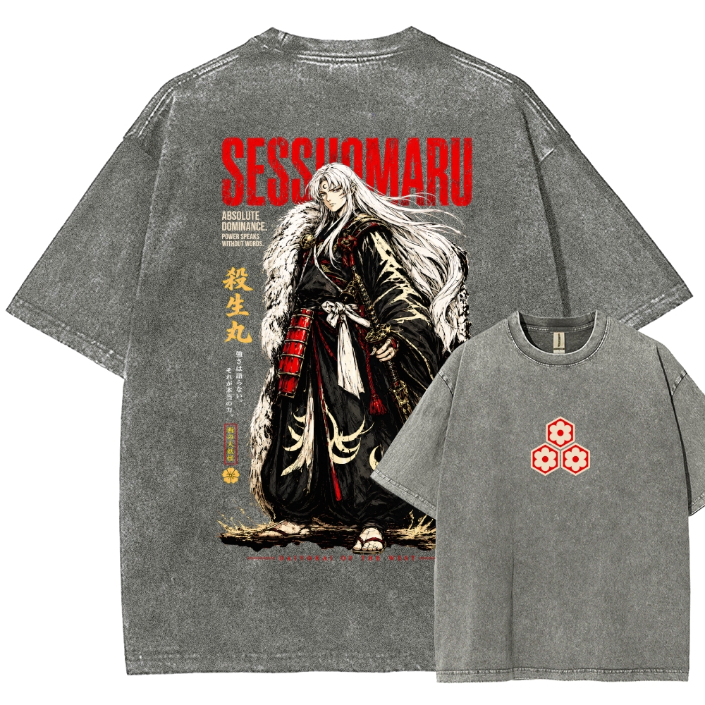 Inuyasha Washed T-shirt 2607013210