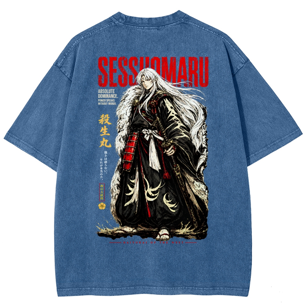 Inuyasha Washed T-shirt 2607013210