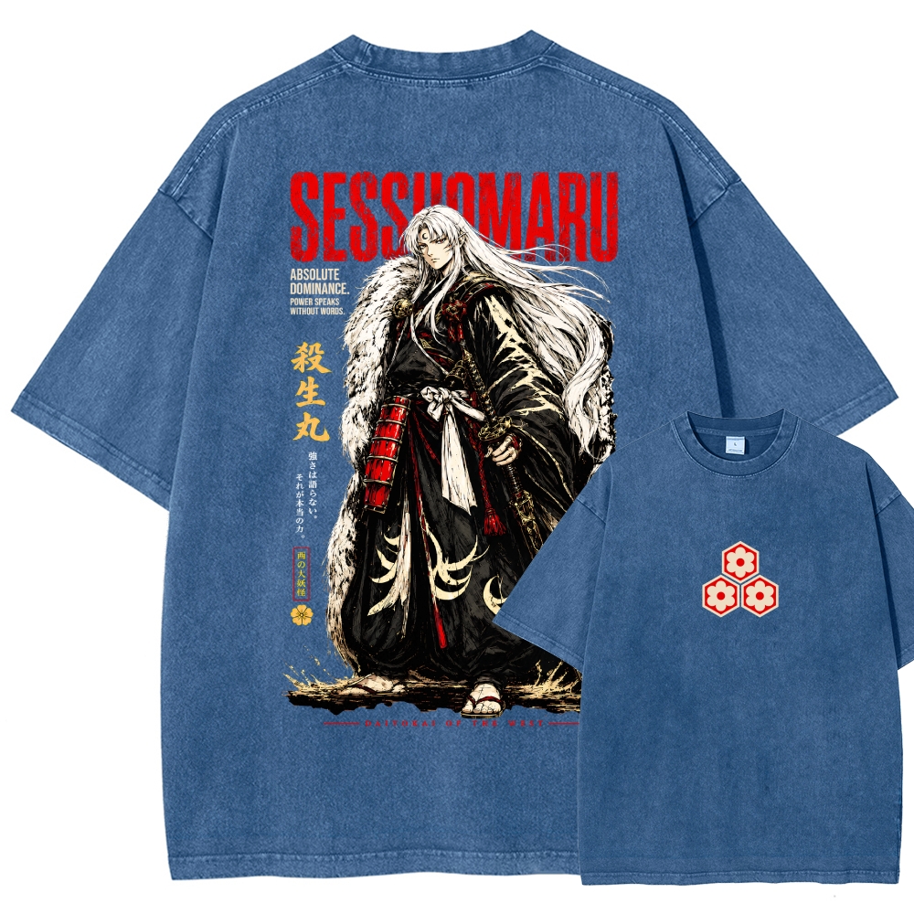 Inuyasha Washed T-shirt 2607013210