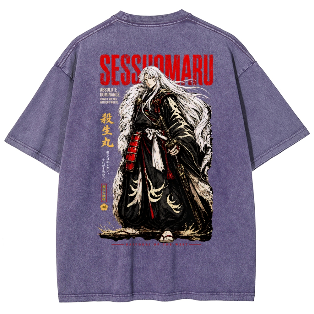 Inuyasha Washed T-shirt 2607013210
