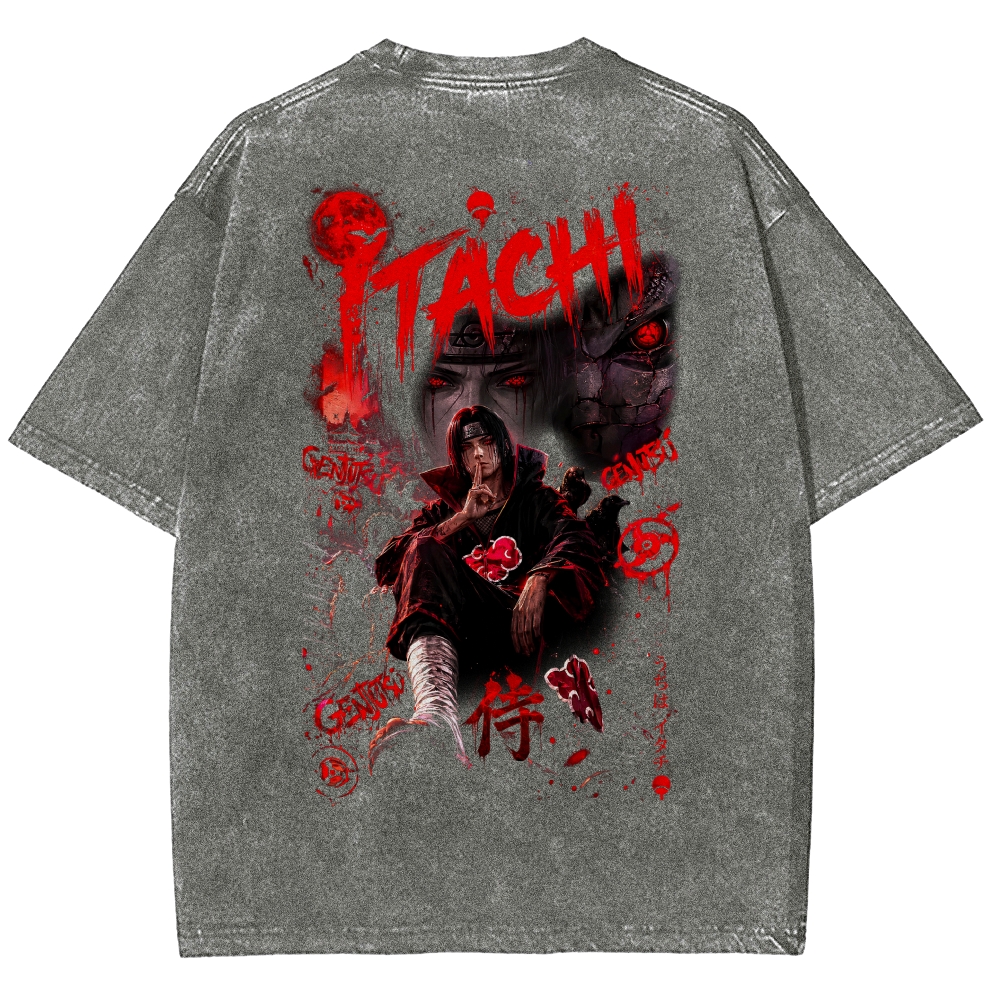 Naruto Washed T-shirt 2607013533