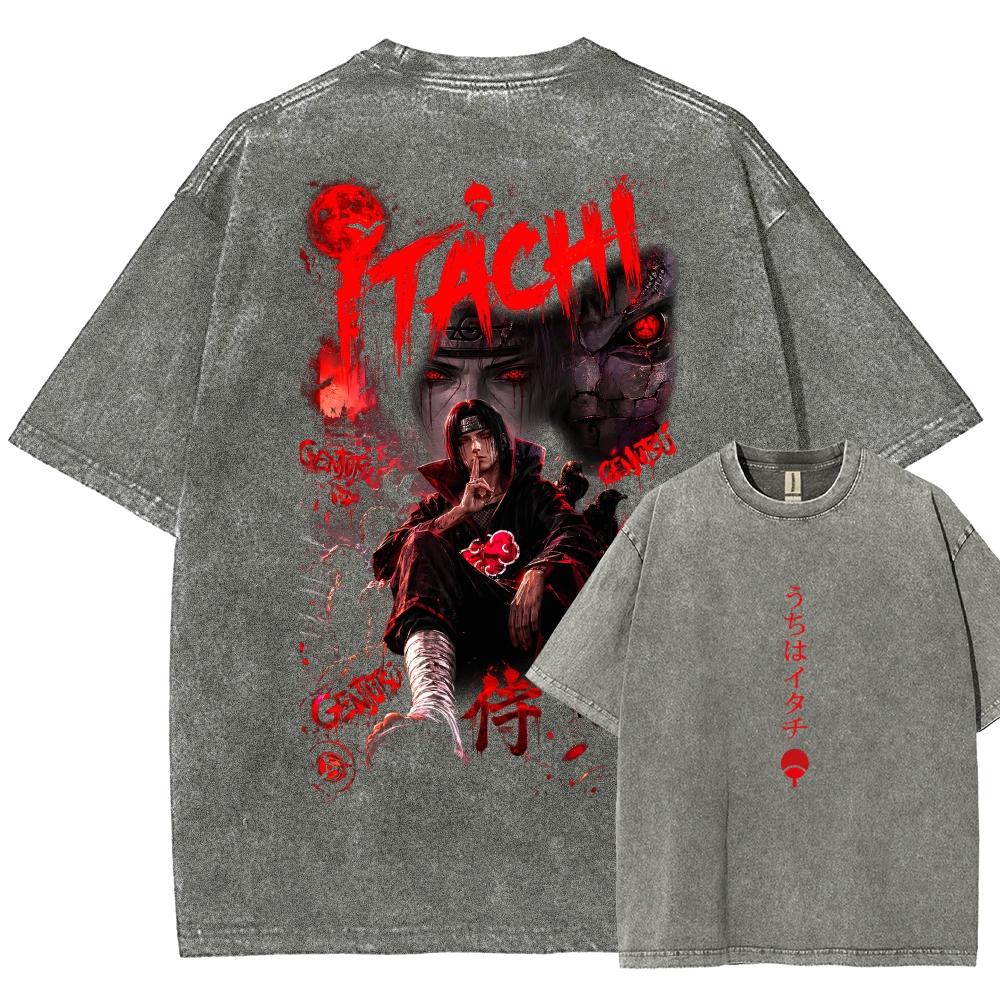 Naruto Washed T-shirt 2607013533