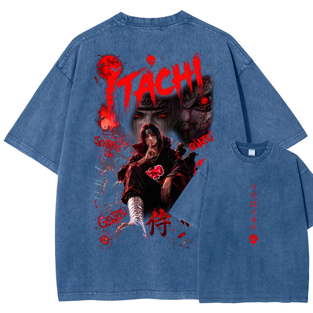 Naruto Washed T-shirt 2607013533