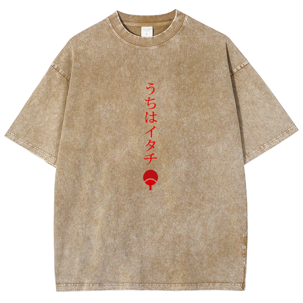 Naruto Washed T-shirt 2607013533