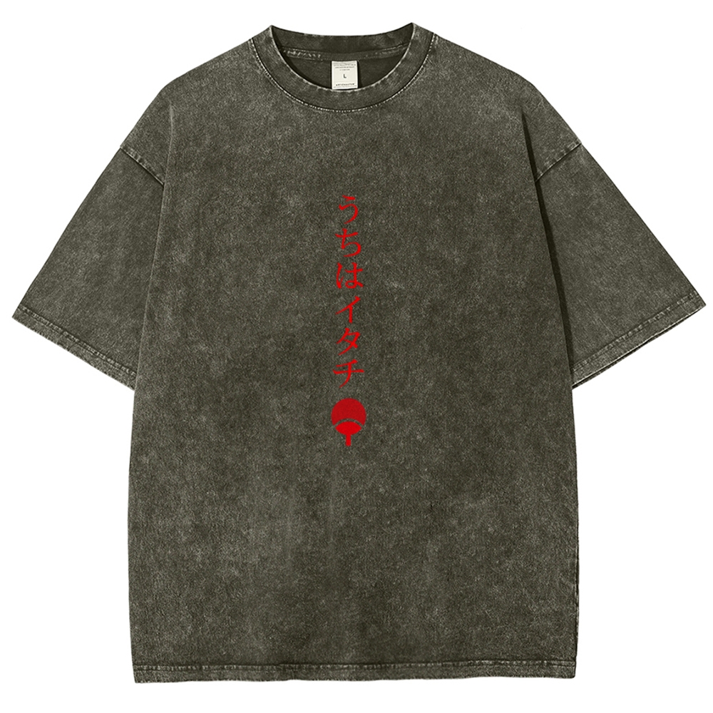 Naruto Washed T-shirt 2607013533