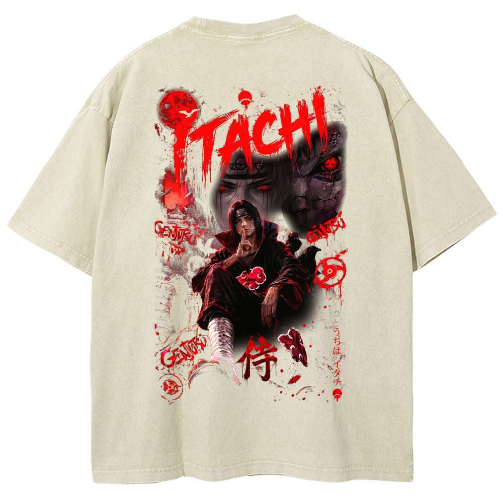 Naruto Washed T-shirt 2607013533