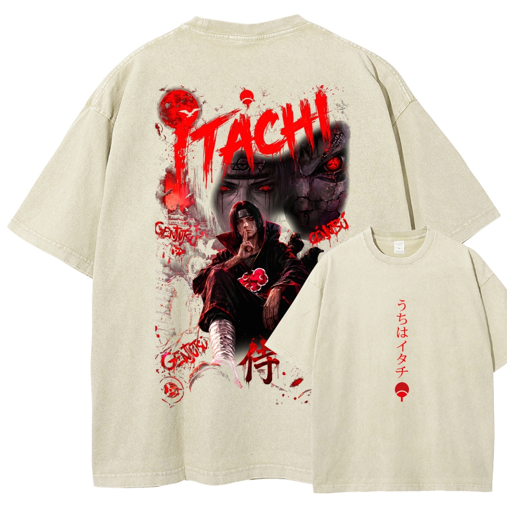 Naruto Washed T-shirt 2607013533