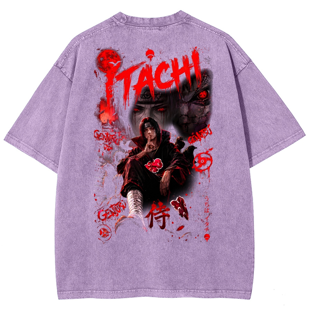 Naruto Washed T-shirt 2607013533