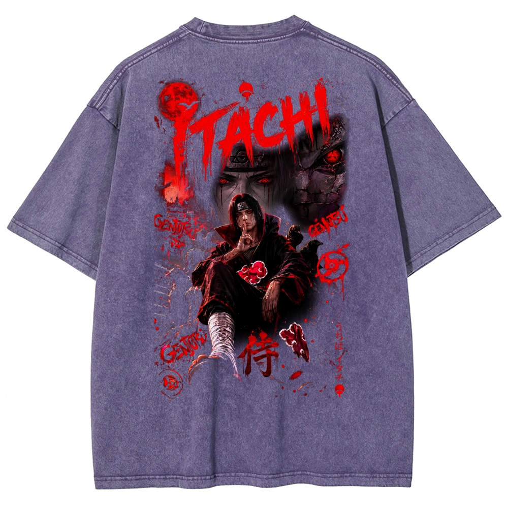 Naruto Washed T-shirt 2607013533