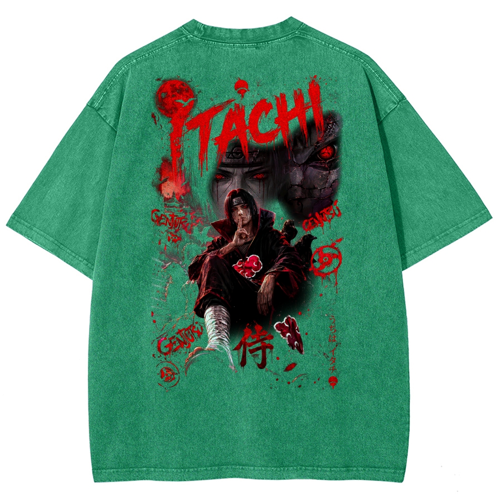 Naruto Washed T-shirt 2607013533