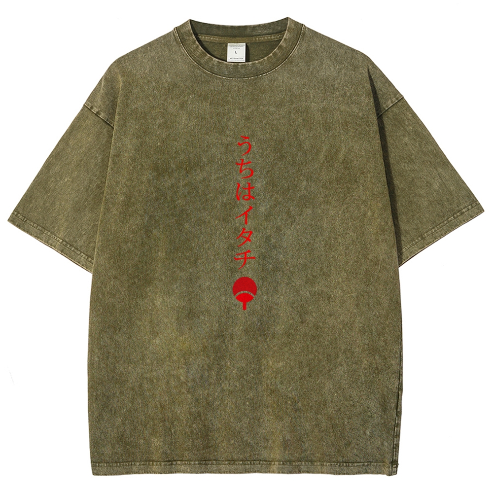 Naruto Washed T-shirt 2607013533