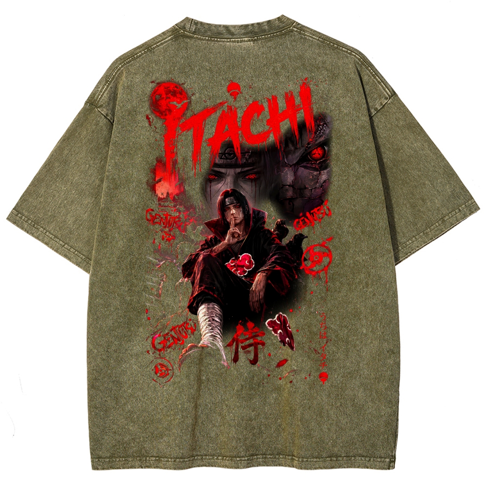Naruto Washed T-shirt 2607013533