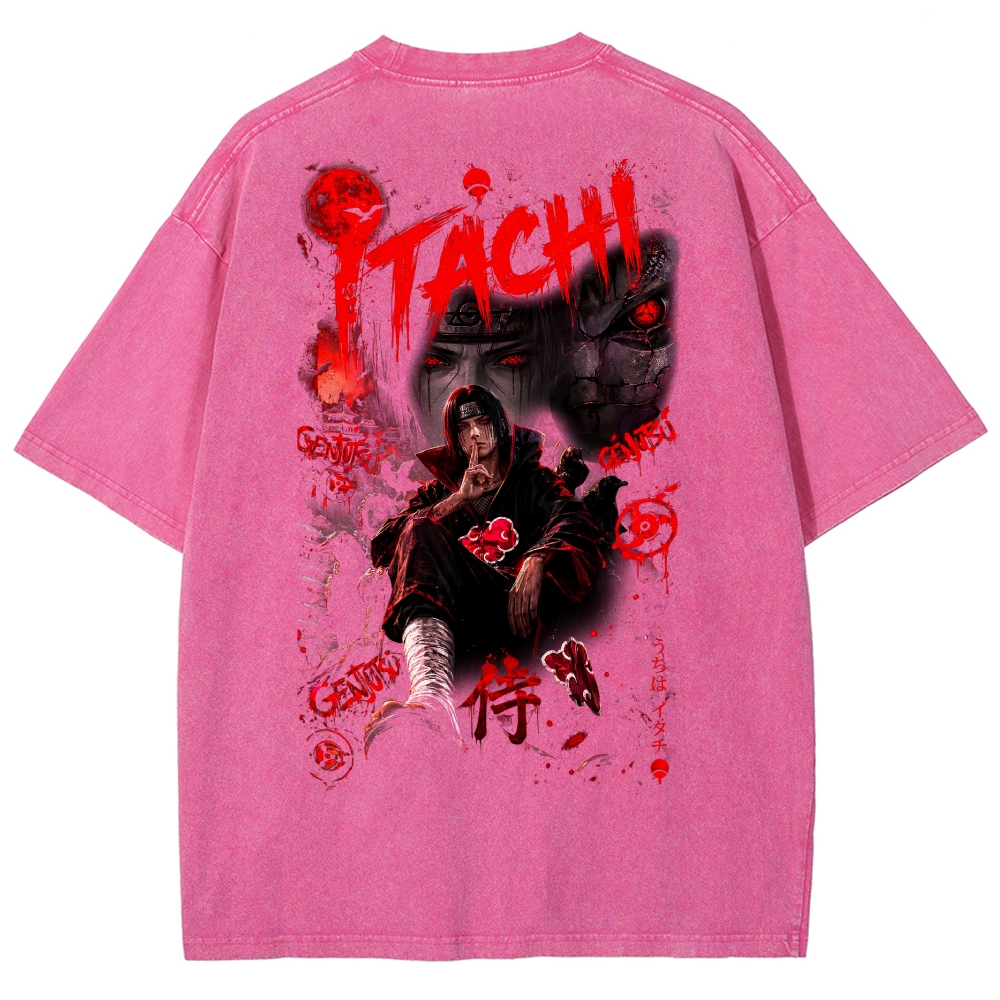 Naruto Washed T-shirt 2607013533