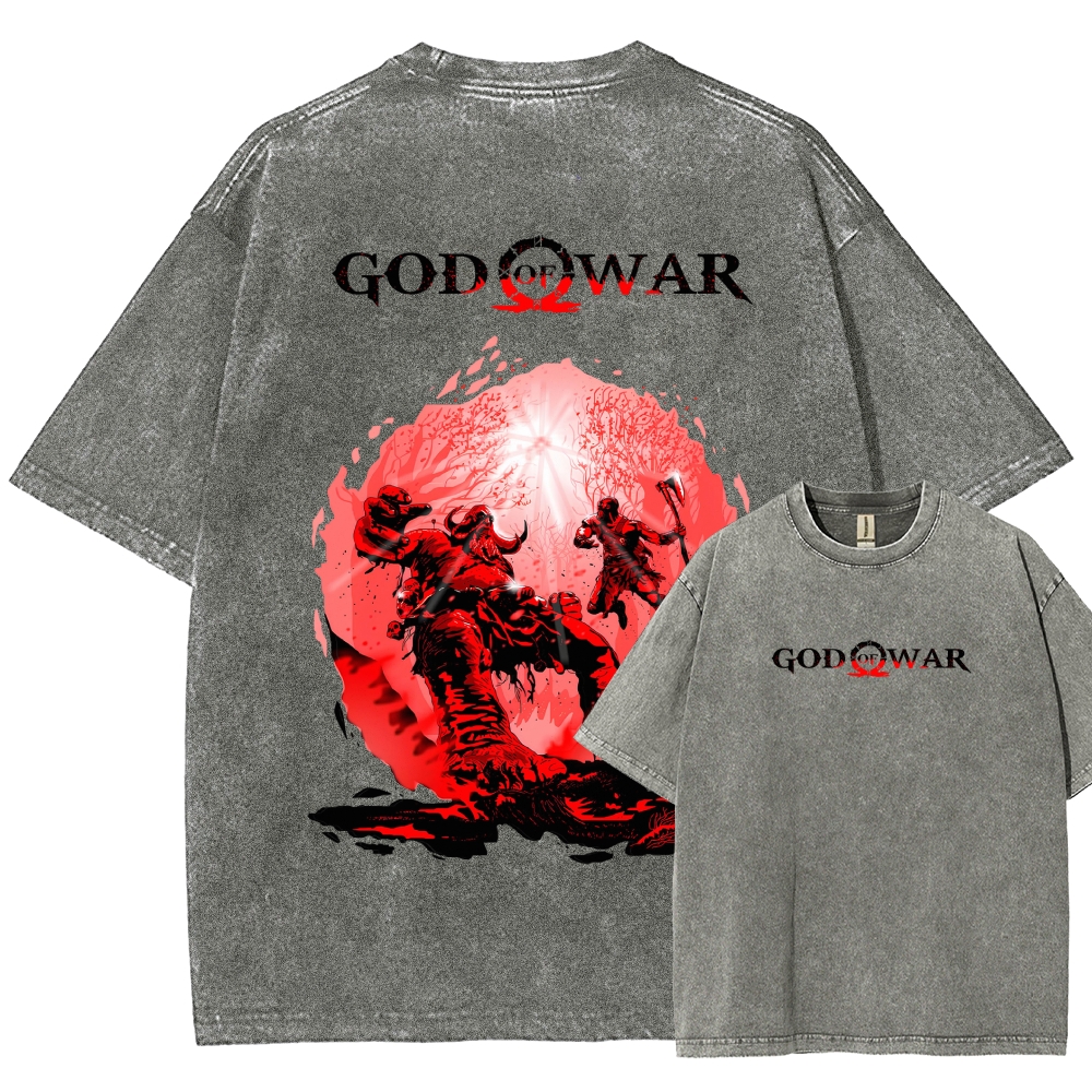 God of War Washed T-shirt 2607014262