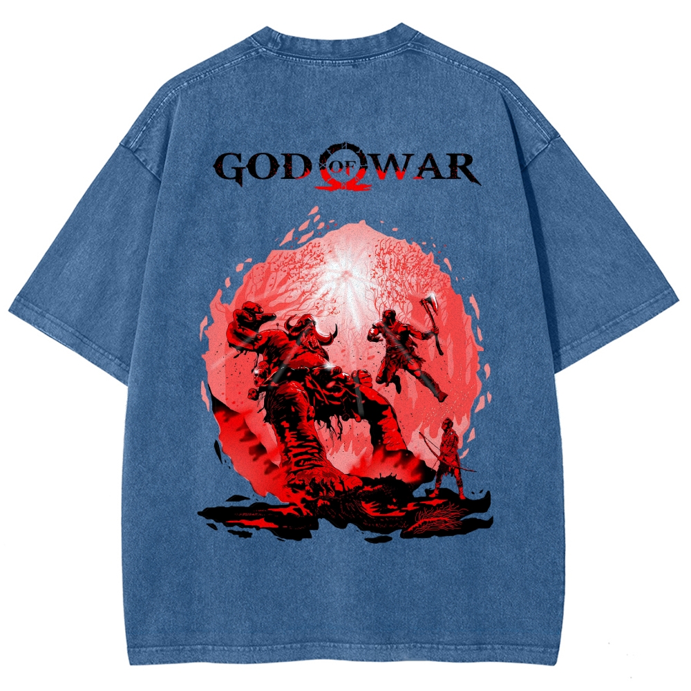 God of War Washed T-shirt 2607014262