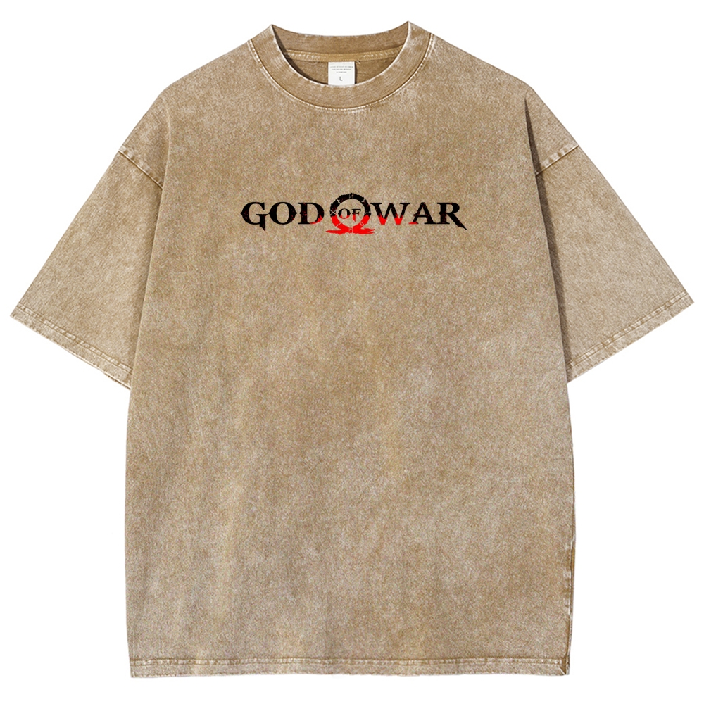 God of War Washed T-shirt 2607014262