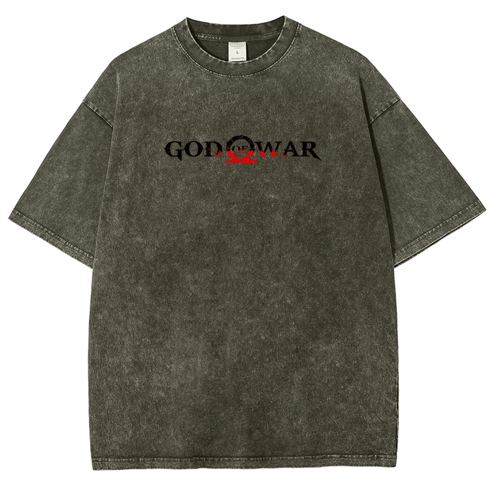 God of War Washed T-shirt 2607014262