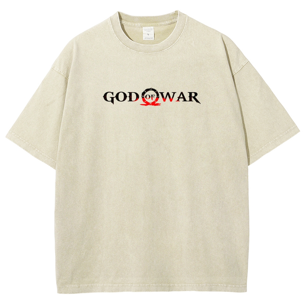 God of War Washed T-shirt 2607014262