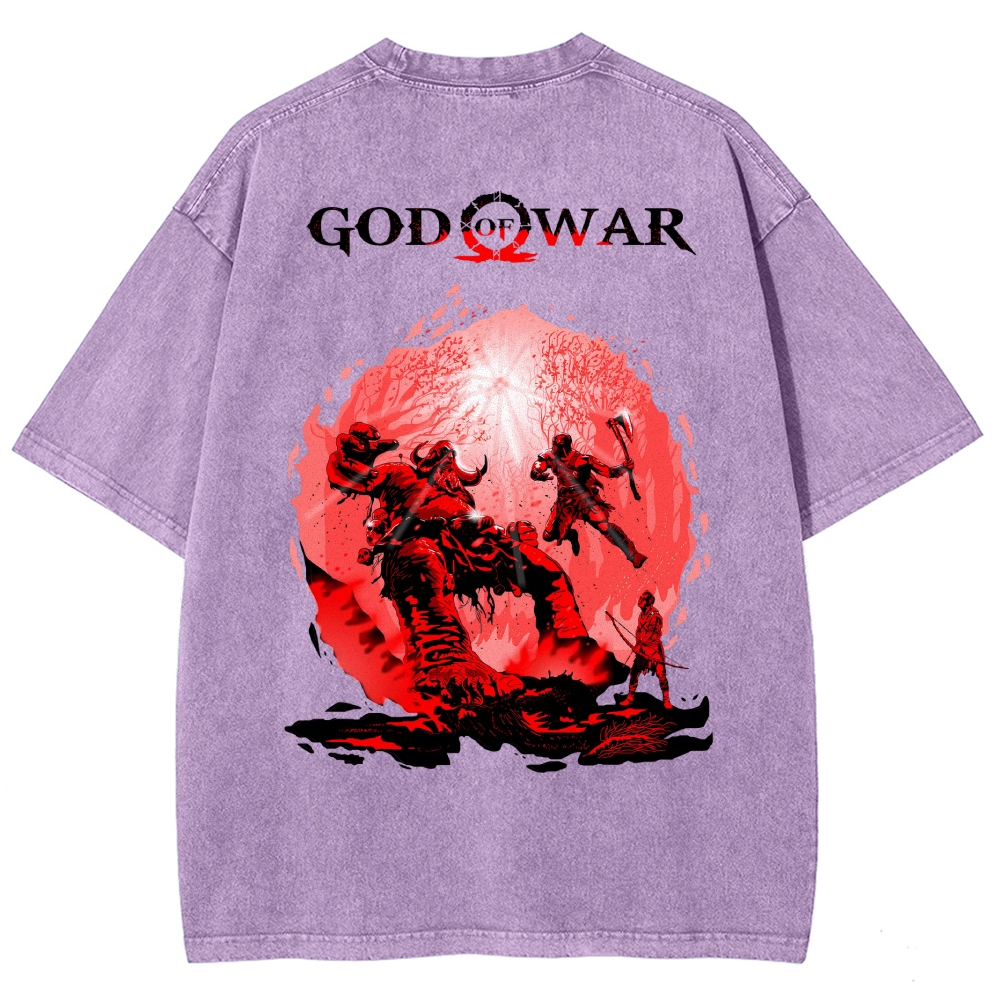 God of War Washed T-shirt 2607014262