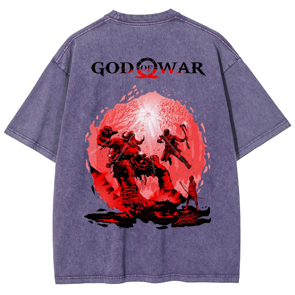 God of War Washed T-shirt 2607014262