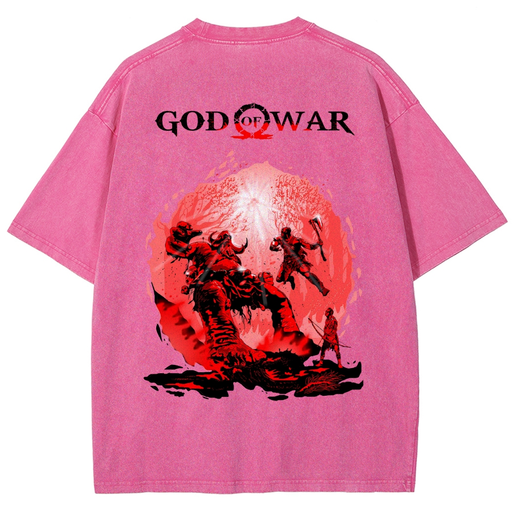 God of War Washed T-shirt 2607014262