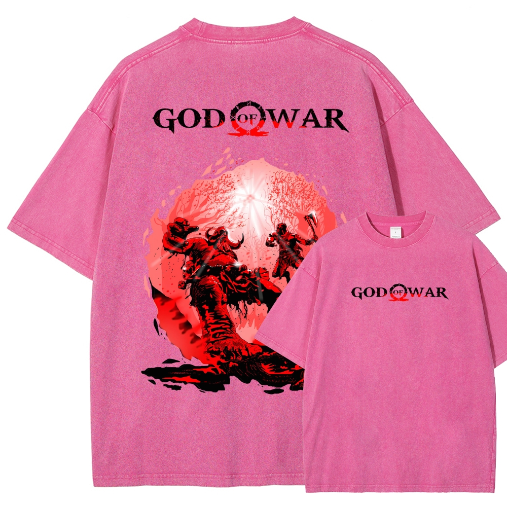 God of War Washed T-shirt 2607014262