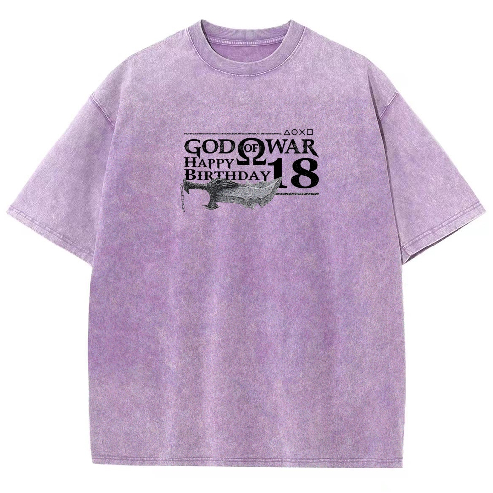 God of War Washed T-shirt 2607014318