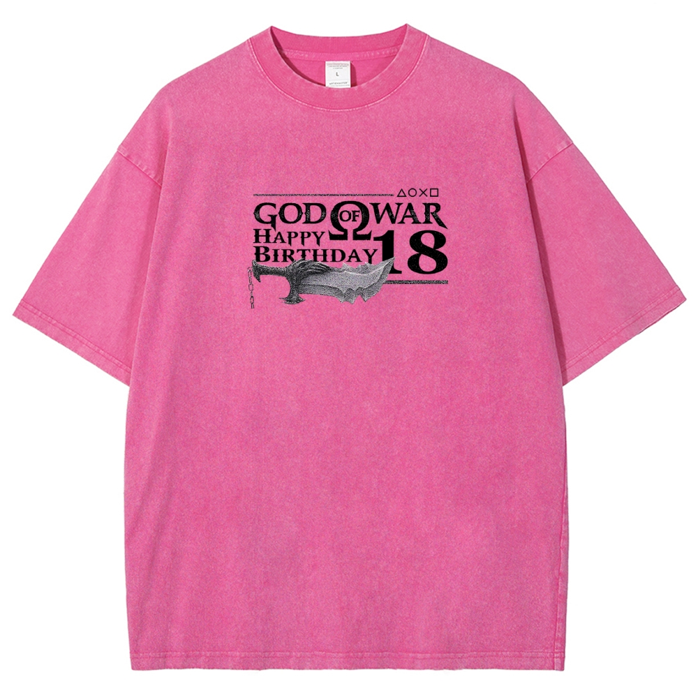 God of War Washed T-shirt 2607014318