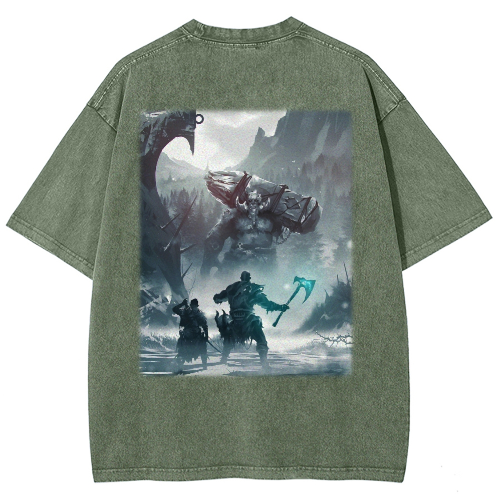 GOW Washed T-shirt 2607014327