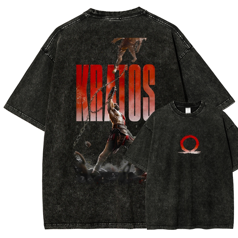 God of War Washed T-shirt 2607014448