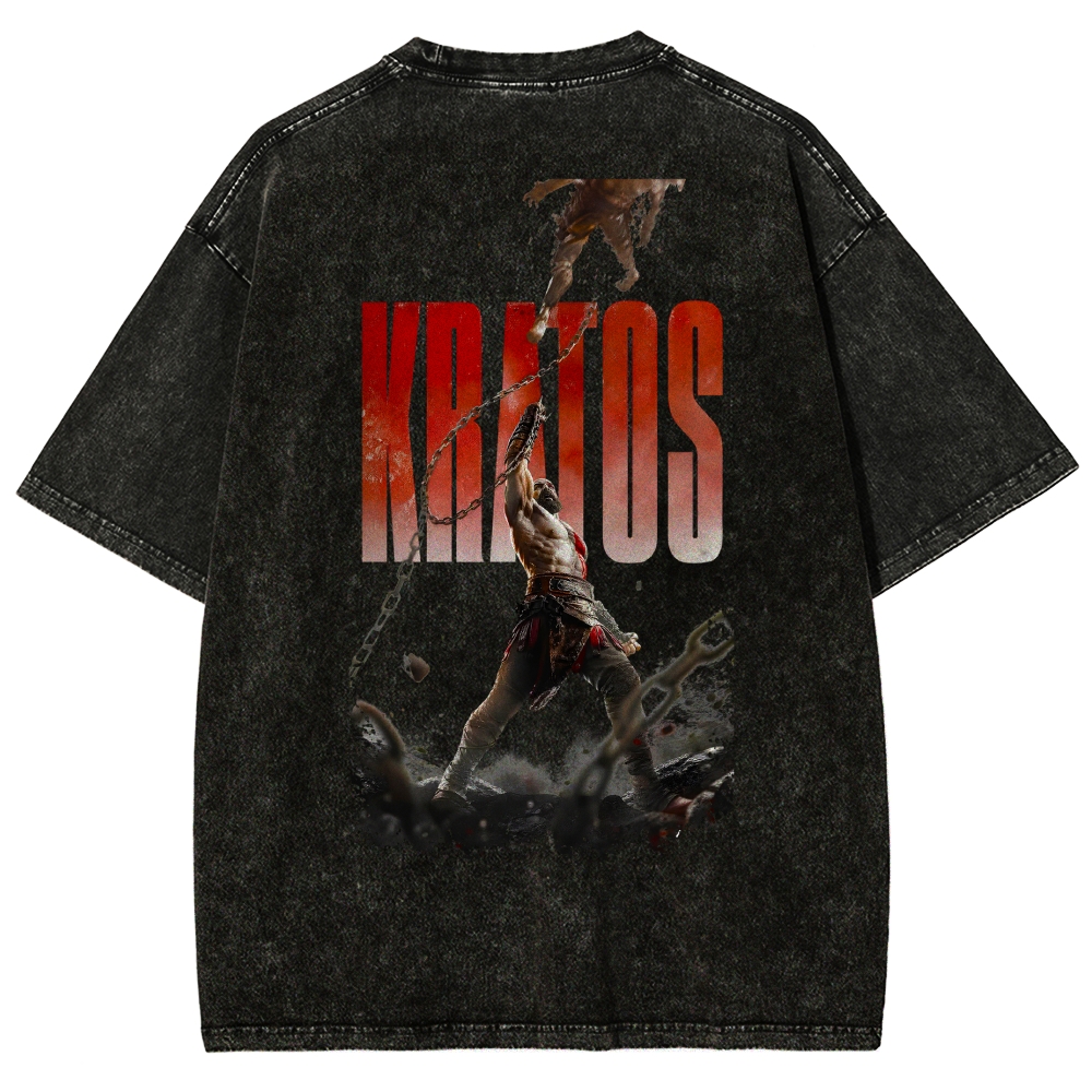 God of War Washed T-shirt 2607014448