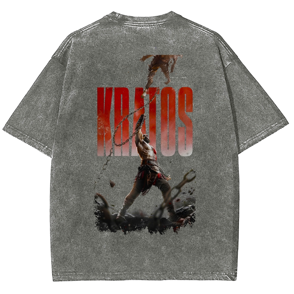 God of War Washed T-shirt 2607014448