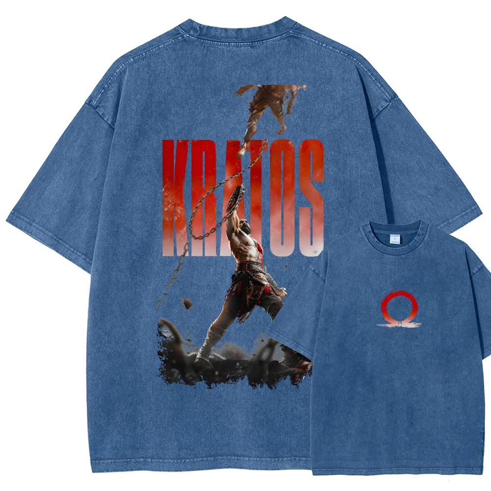God of War Washed T-shirt 2607014448