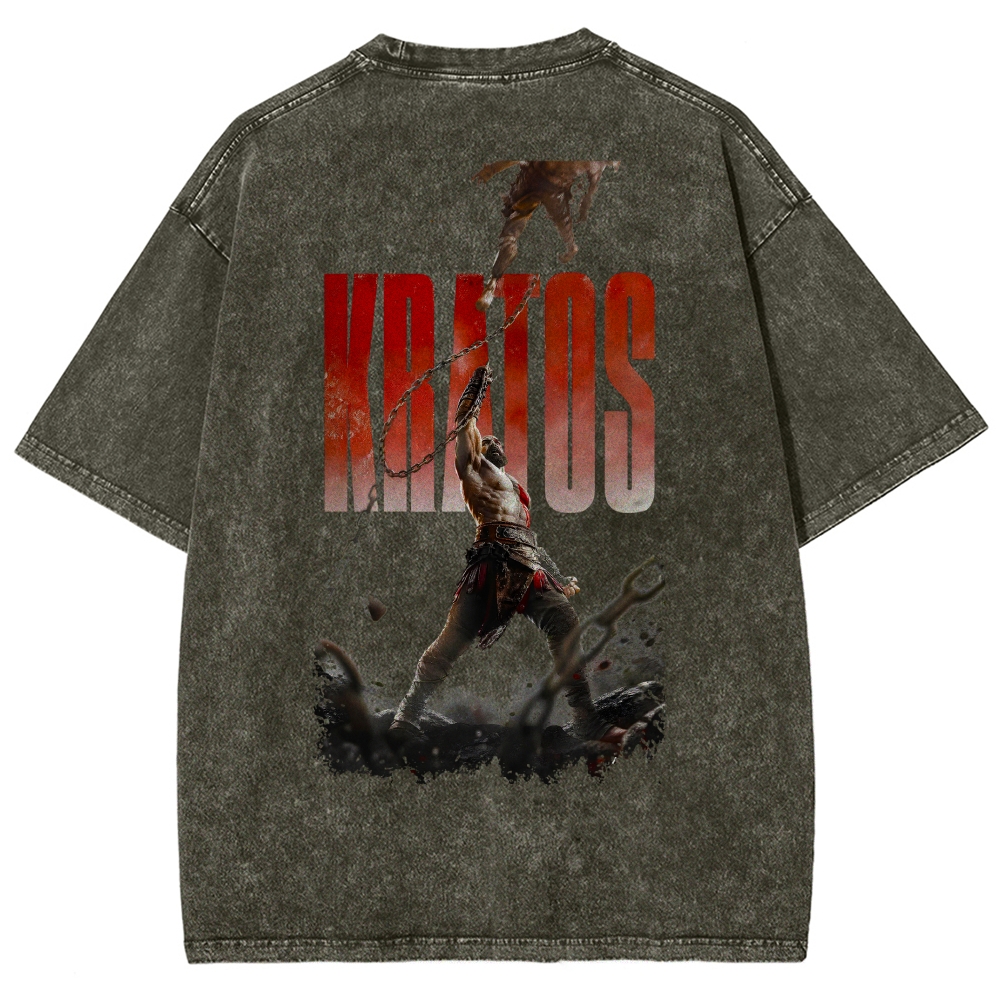 God of War Washed T-shirt 2607014448