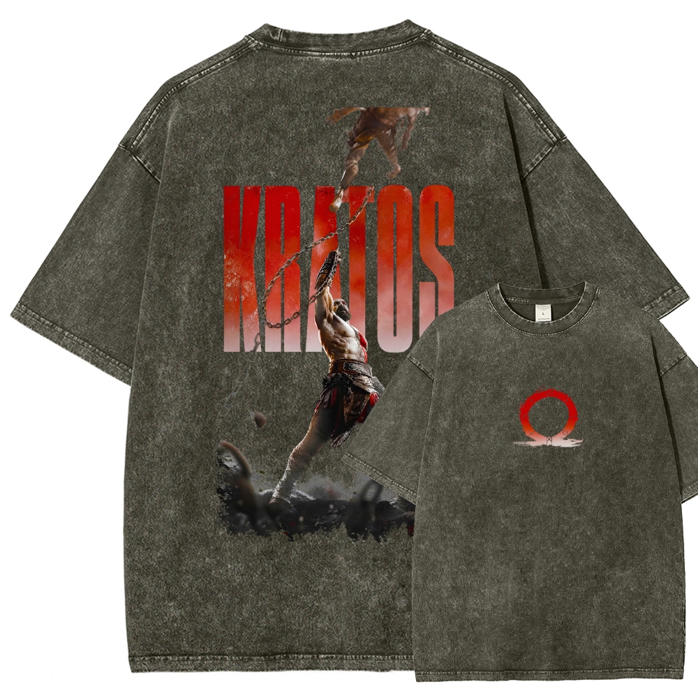 God of War Washed T-shirt 2607014448