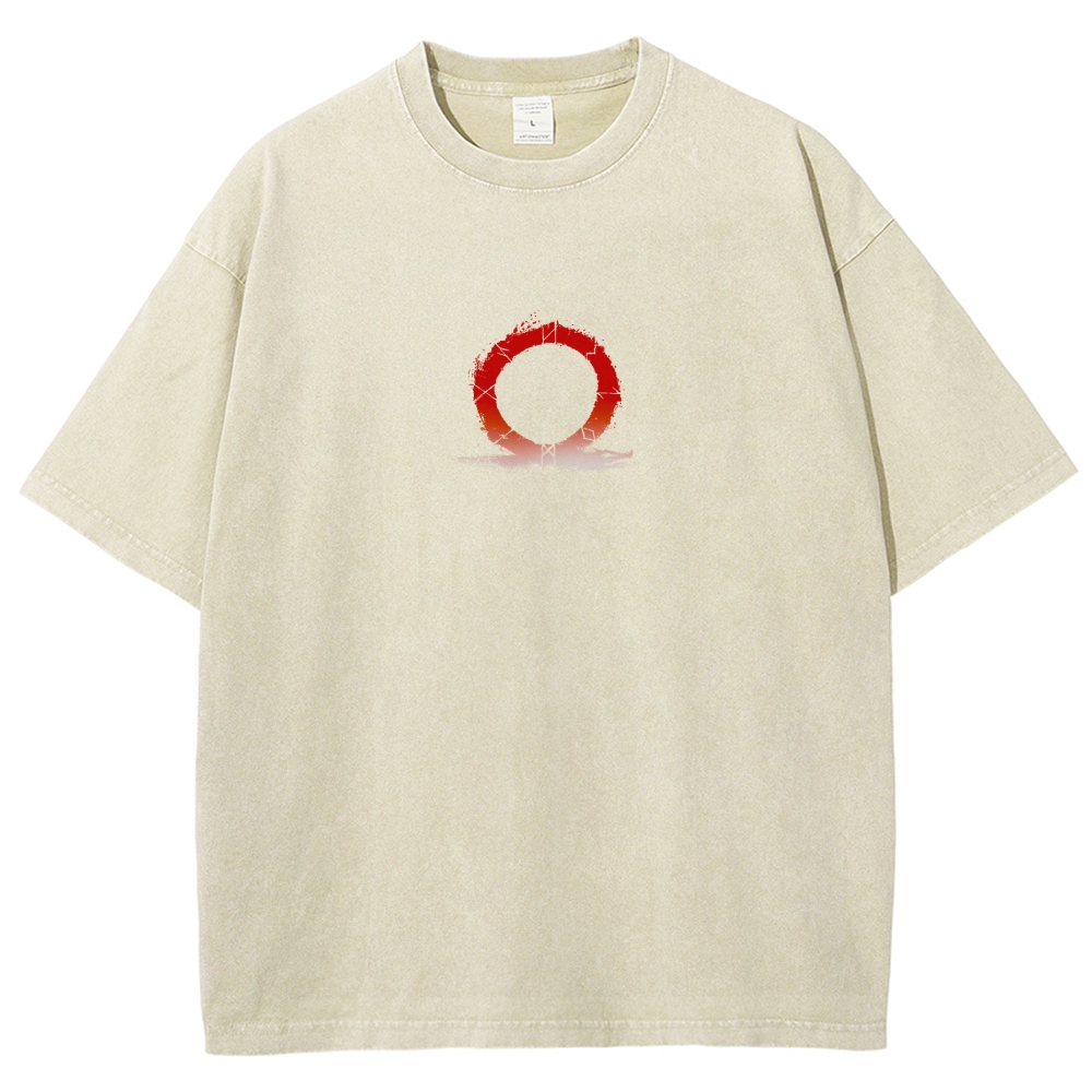 God of War Washed T-shirt 2607014448