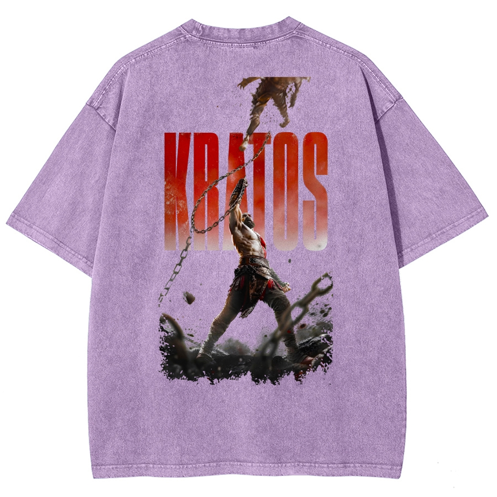 God of War Washed T-shirt 2607014448