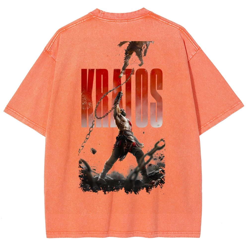 God of War Washed T-shirt 2607014448