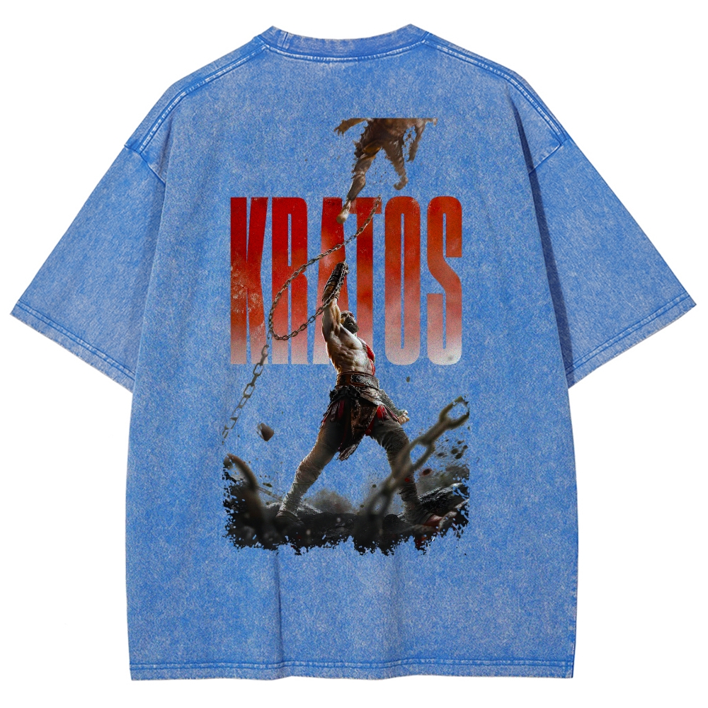 God of War Washed T-shirt 2607014448