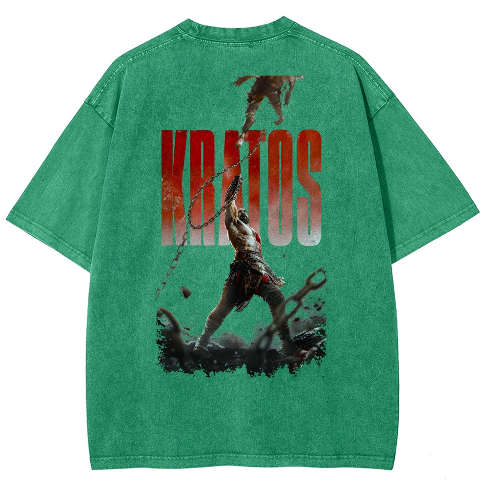God of War Washed T-shirt 2607014448