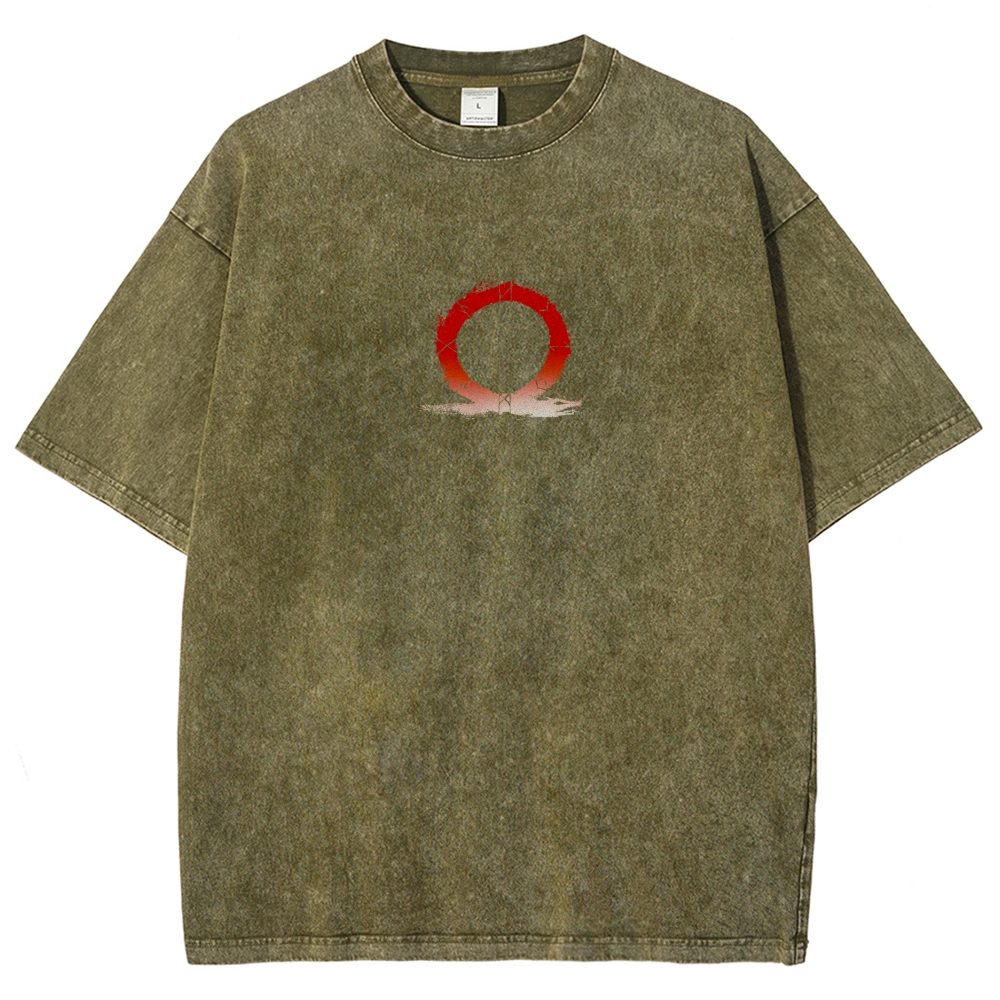 God of War Washed T-shirt 2607014448