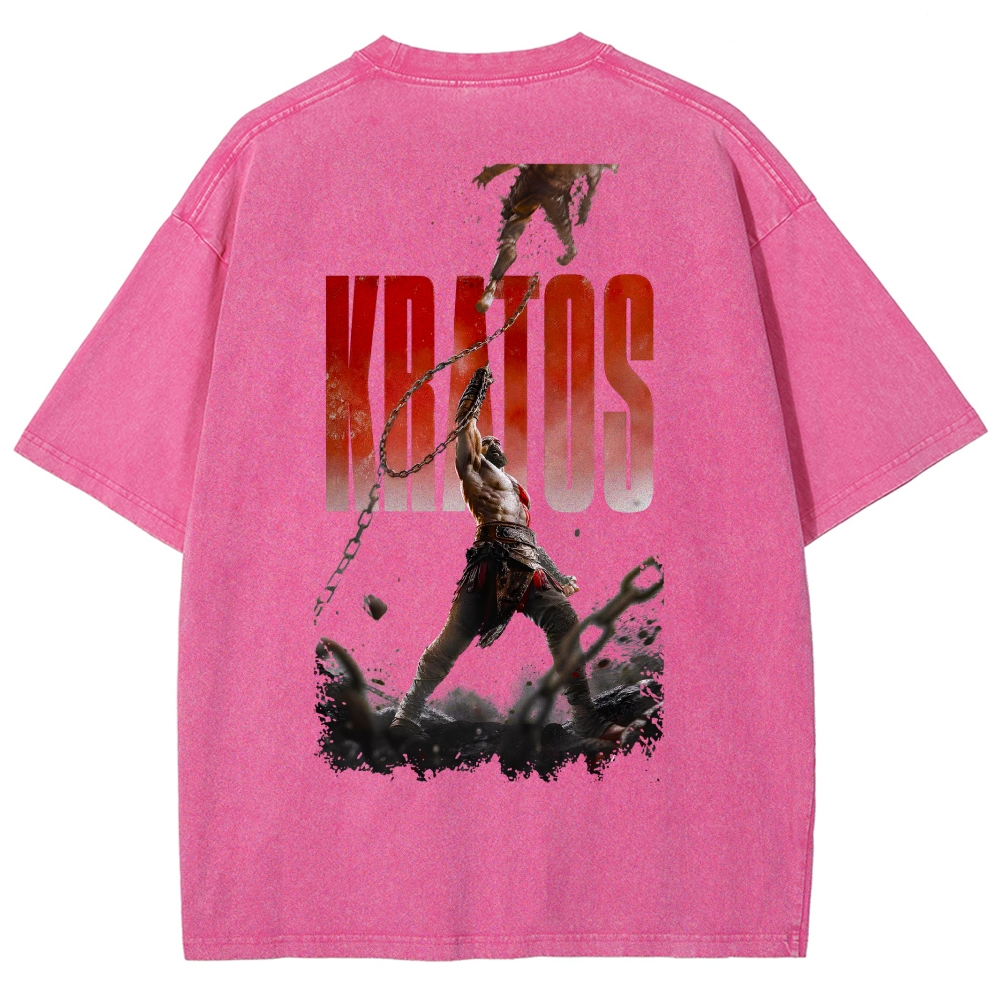God of War Washed T-shirt 2607014448