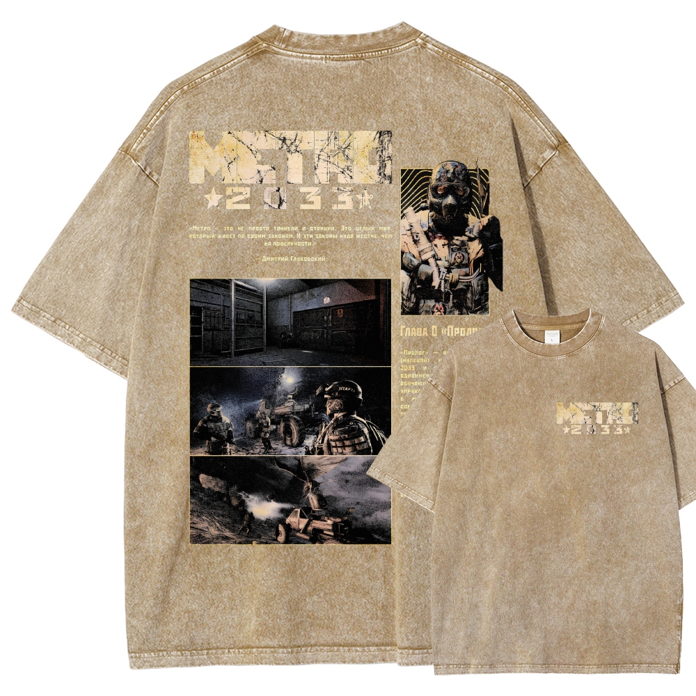 Metro Washed T-shirt 2608000586