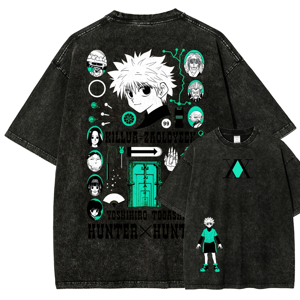 HUNTER×HUNTER Washed T-shirt 2608000740